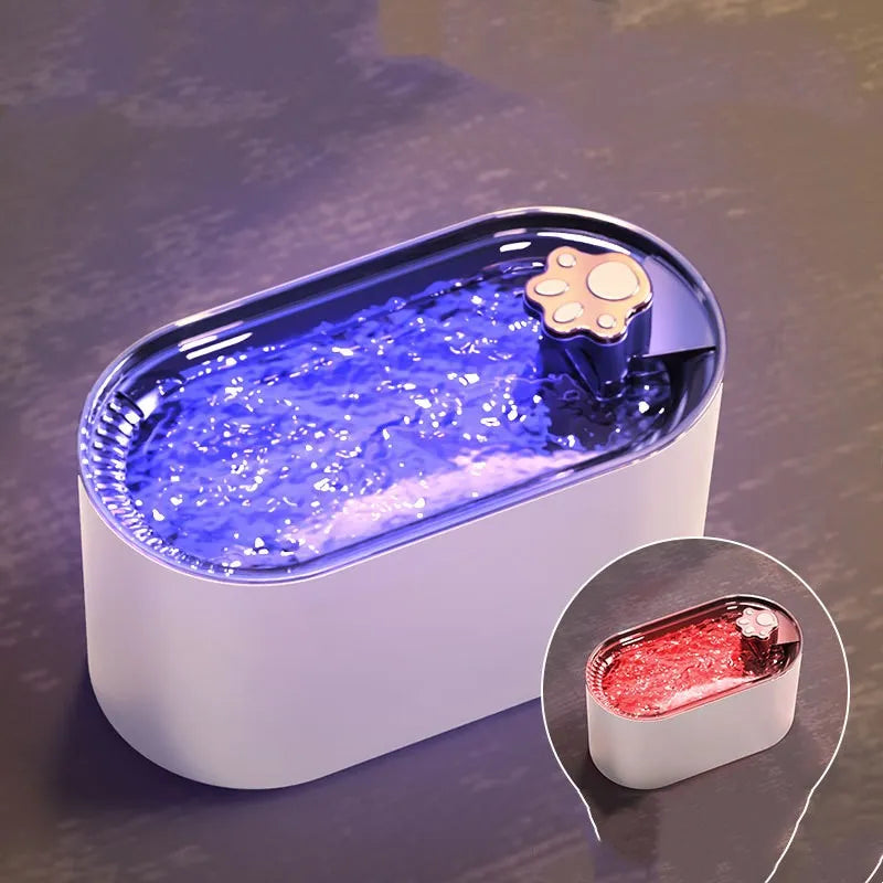 Cat Water Fountain - Modern Design - Ideal for Dogs and Cats - Keep Your Pets Hydrated with Ease