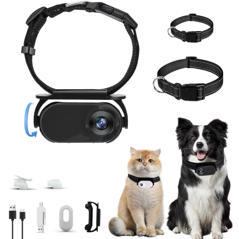 Pet Recorder HD Mini Camera - Magnetic Suction Design - Home and Outdoor Monitoring - Limited Time Discount