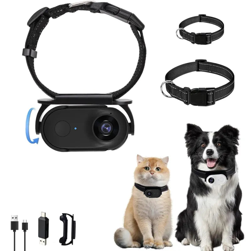 Pet Recorder HD Mini Camera - Magnetic Suction Design - Home and Outdoor Monitoring - Limited Time Discount