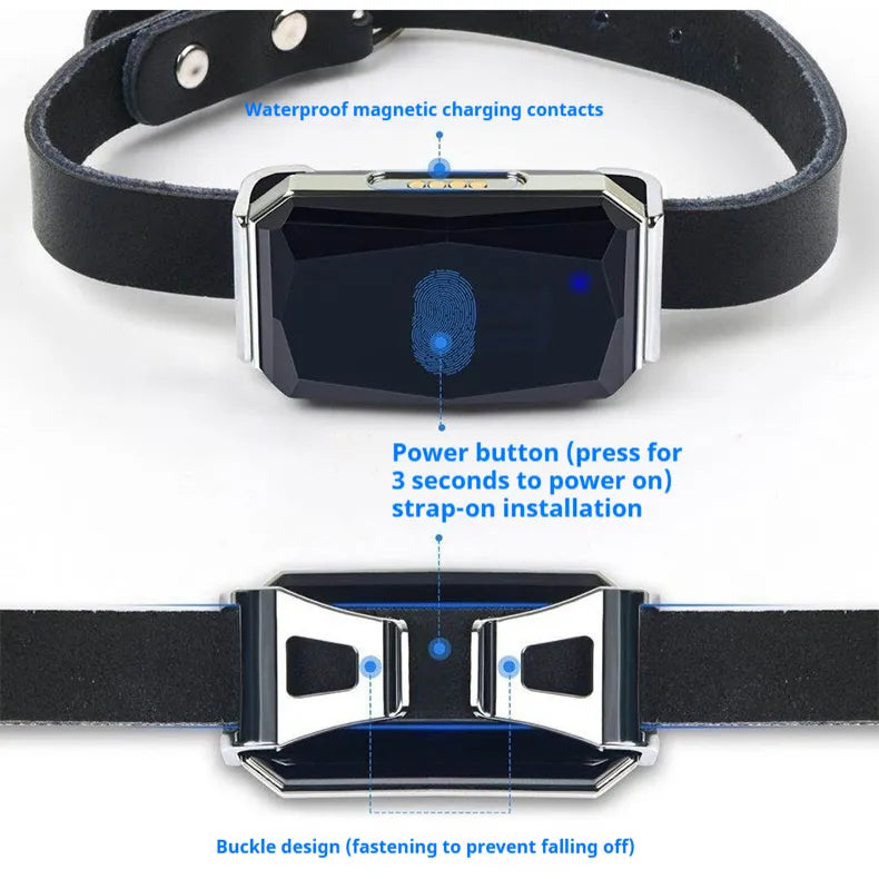 G12 Pet GPS Locator - Compact & Smart Design - Perfect for Cats and Dogs - Keep Your Pets Safe and Secure!