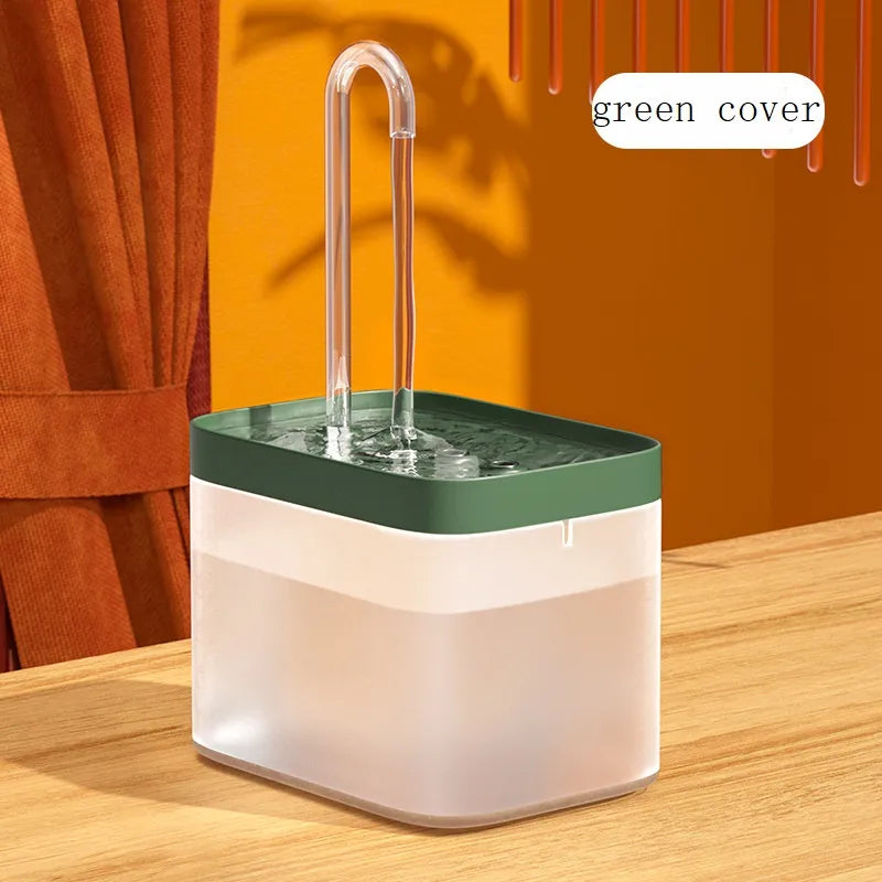 Automatic Cat Water Fountain - Modern Design - Ideal for Cats - Keep Your Pets Hydrated with Quiet Filtration