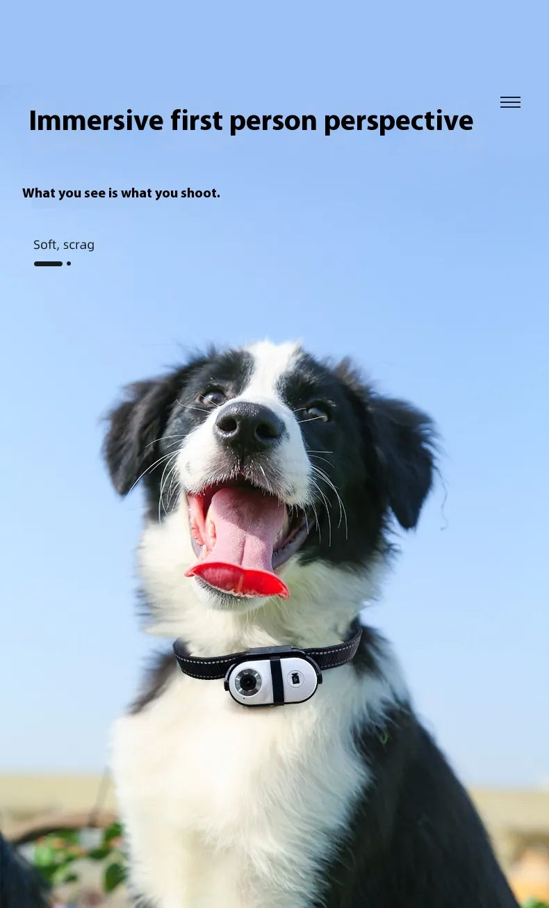 Pet Recorder HD Mini Camera - Magnetic Suction Design - Home and Outdoor Monitoring - Limited Time Discount