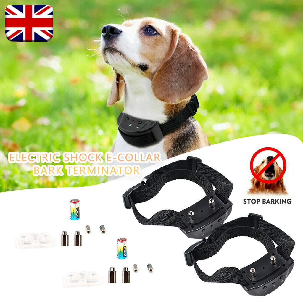 Electric Anti-Bark Dog Training Collar - E-Collar for Bark Control and Behavior Management