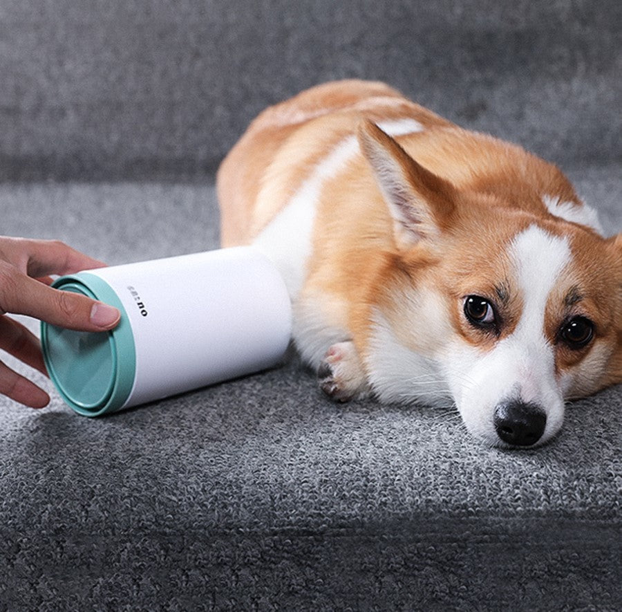 Portable Pet Paw Cleaner Cup - Soft Silicone Brush for Outdoor Cleaning and Grooming