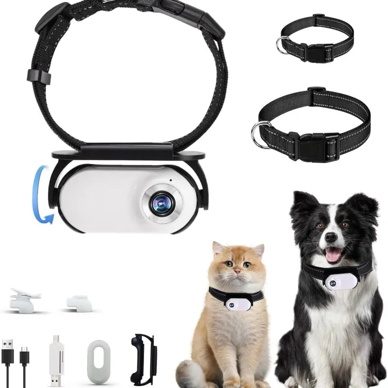 Pet Recorder HD Mini Camera - Magnetic Suction Design - Home and Outdoor Monitoring - Limited Time Discount