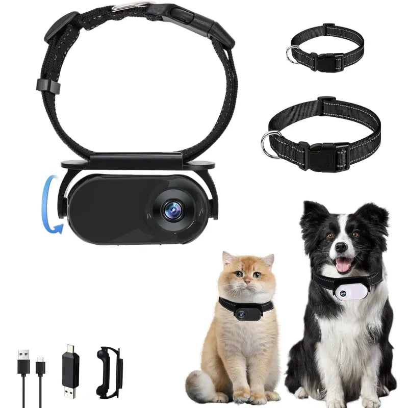 Pet Recorder HD Mini Camera - Magnetic Suction Design - Home and Outdoor Monitoring - Limited Time Discount