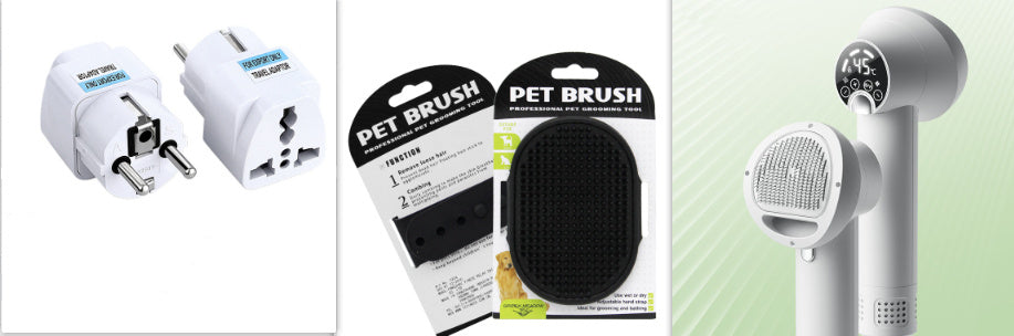 Smart Pet Hair Dryer - Silent Design Pet Drying and Grooming Tool for Daily Home Care