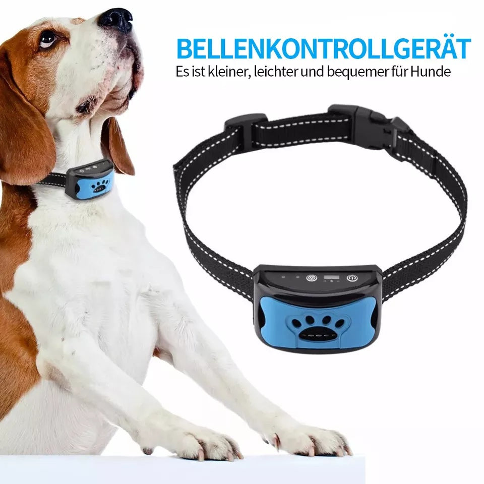 Anti Bell Collar Dog Training Collar Sound Vibration, For Dogs Pet DE